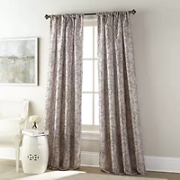 Stratford Park Kealan Rod Pocket Light-Filtering Single Curtain Panel