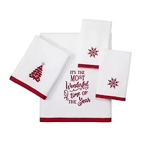 Avanti Sparkle Holiday Bath Towel