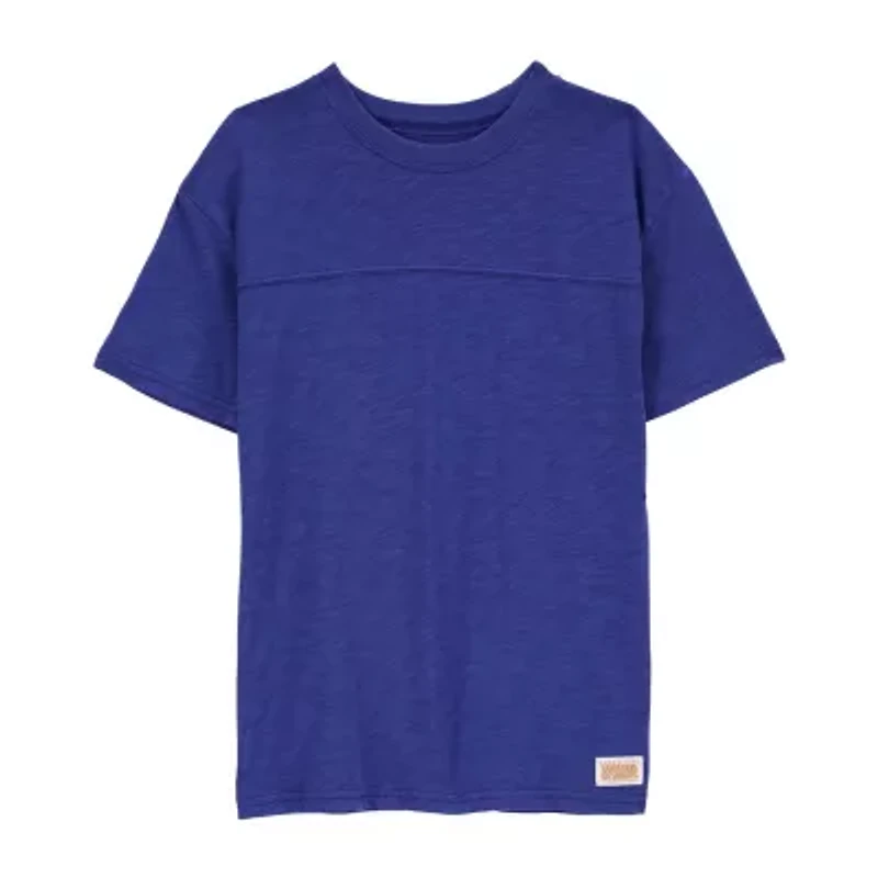 Carter's Little & Big Kid Boys Crew Neck Short Sleeve Regular Fit Graphic T-Shirt