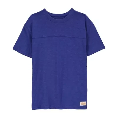 Carter's Little & Big Kid Boys Crew Neck Short Sleeve Regular Fit Graphic T-Shirt
