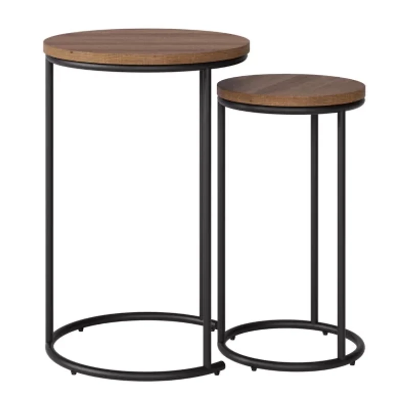 Corliving Fort Worth 2-pc. Chairside Table