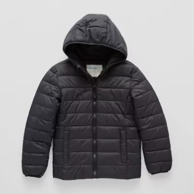 Thereabouts Packable Little & Big Kid Boys Midweight Puffer Jacket