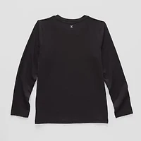 Xersion Little & Big Kid Boys Crew Neck Long Sleeve Active T-Shirt