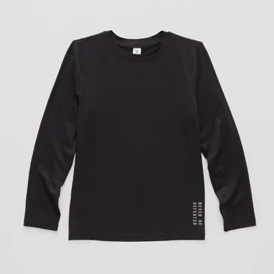 Xersion Little & Big Kid Boys Crew Neck Long Sleeve Active T-Shirt