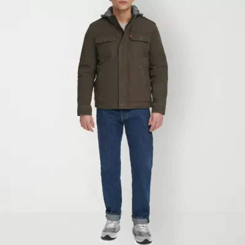 Levi's® Military Mens Hooded Midweight Work Jacket