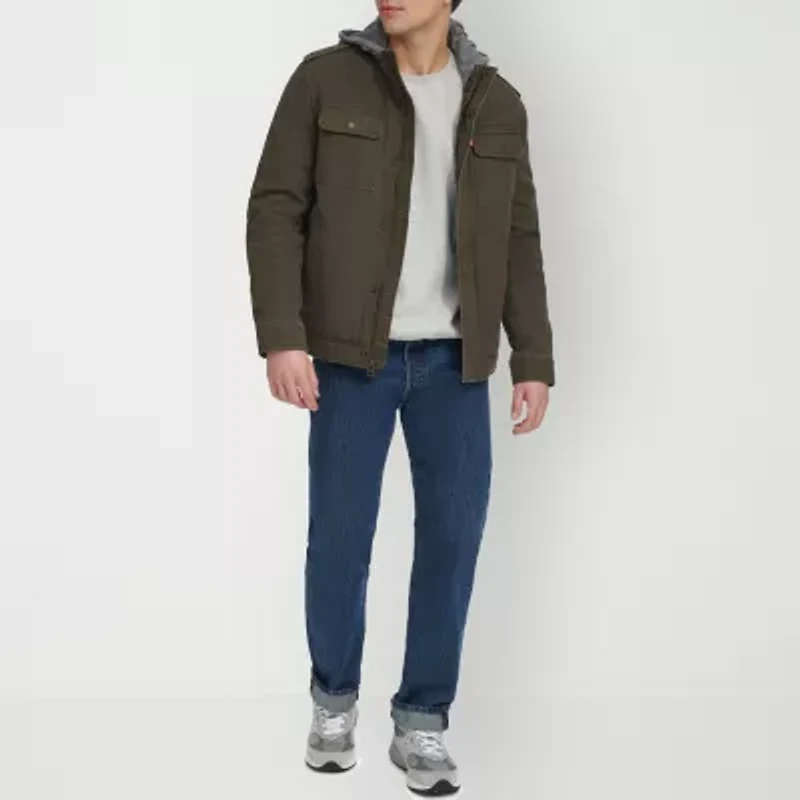 Levi's® Military Mens Hooded Midweight Work Jacket