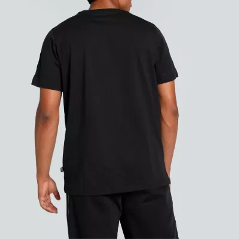 PUMA Mens Crew Neck Short Sleeve Active T-Shirt