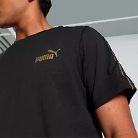 PUMA Mens Crew Neck Short Sleeve Active T-Shirt