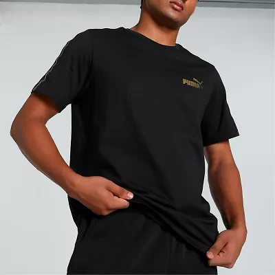PUMA Mens Crew Neck Short Sleeve Active T-Shirt