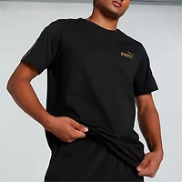 PUMA Mens Crew Neck Short Sleeve Active T-Shirt