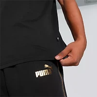 PUMA Mens Crew Neck Short Sleeve Active T-Shirt