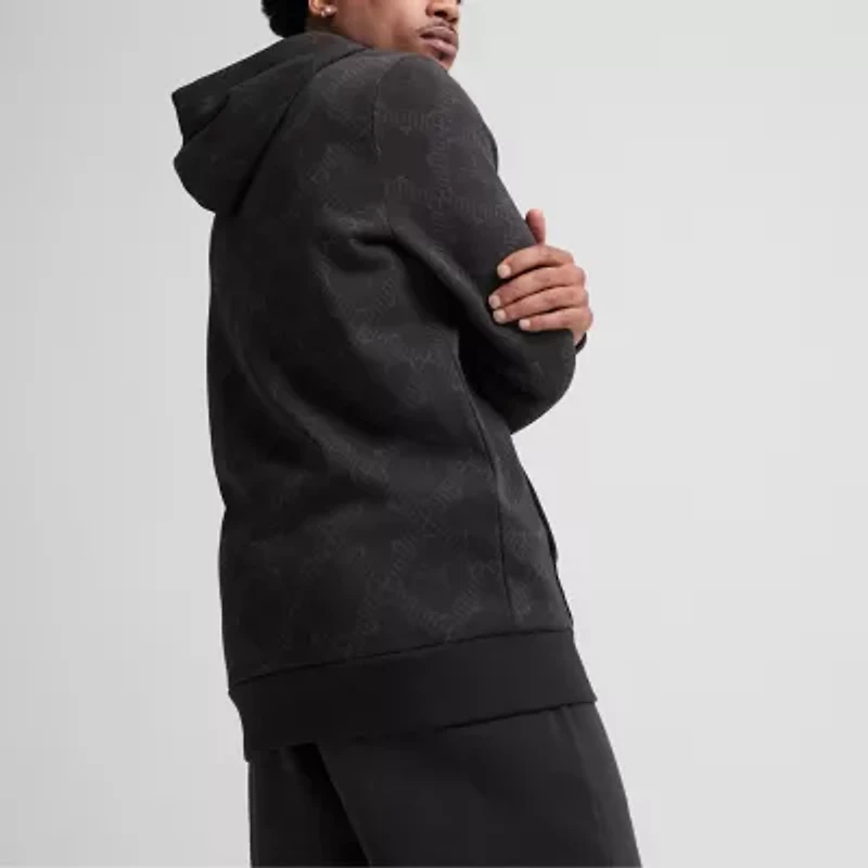 PUMA Mens Long Sleeve Fleece Active Hoodie