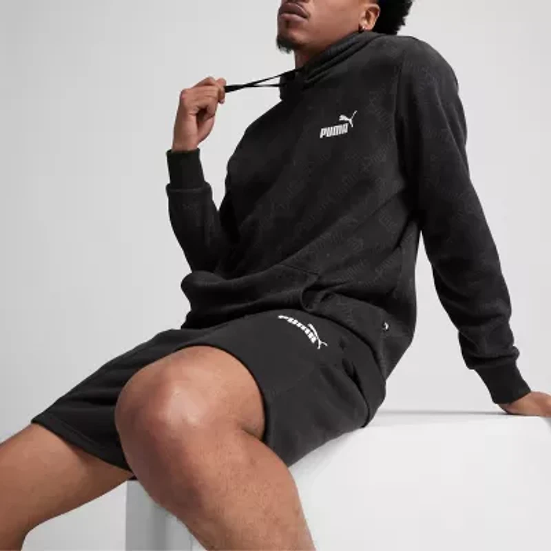 PUMA Mens Long Sleeve Fleece Active Hoodie