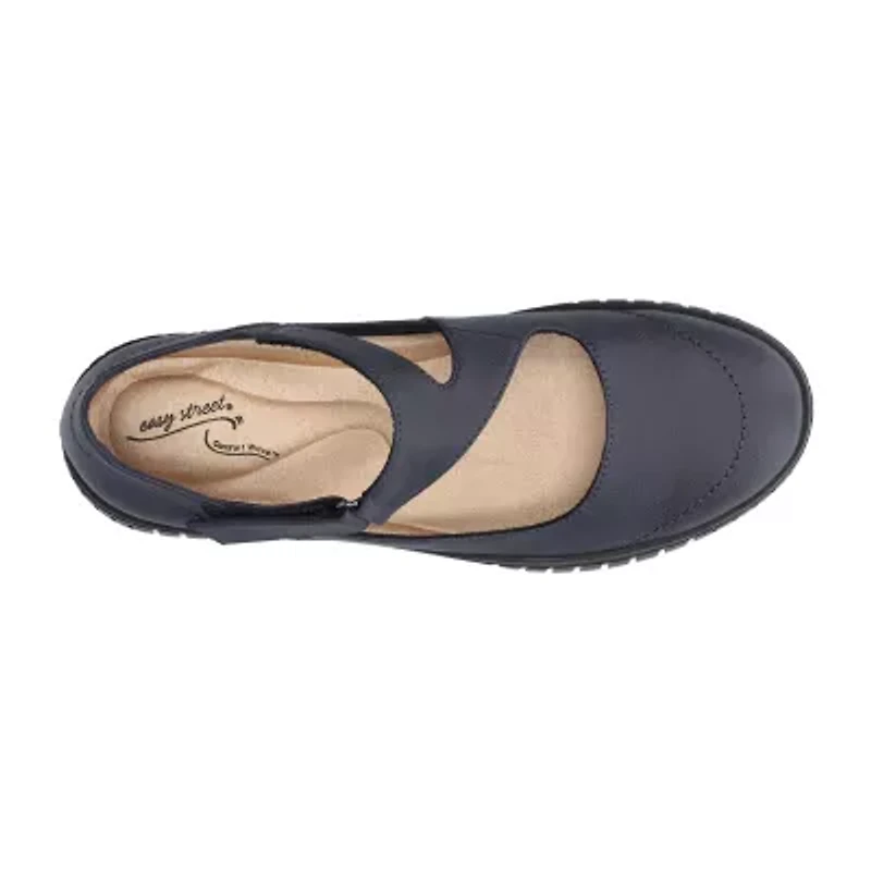 Easy Street Womens Joyful Round Toe Mary Jane Shoes