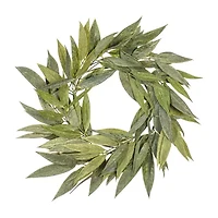 Vickerman 24" Green Muddy White Willow Wreath X 20