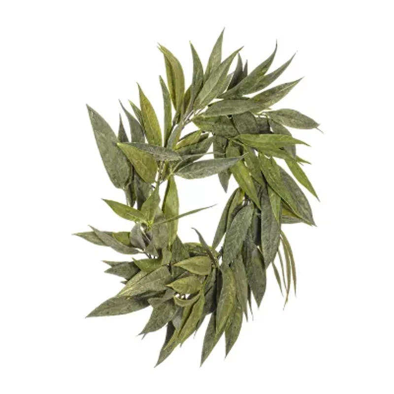 Vickerman 24" Green Muddy White Willow Wreath X 20