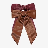Bijoux Bar Maroon & Brown 2-pc. Hair Bow