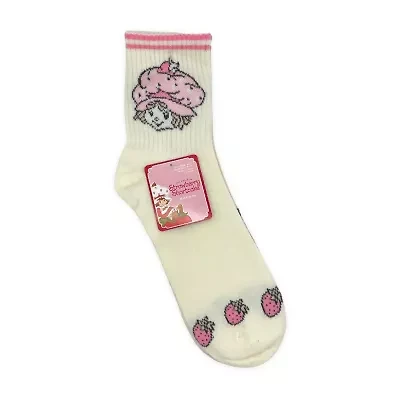 Ribbed Womens 2 Pair Crew Socks