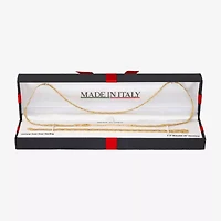 Made in Italy Womens 24K Gold Over Silver 2-pc. Jewelry Set