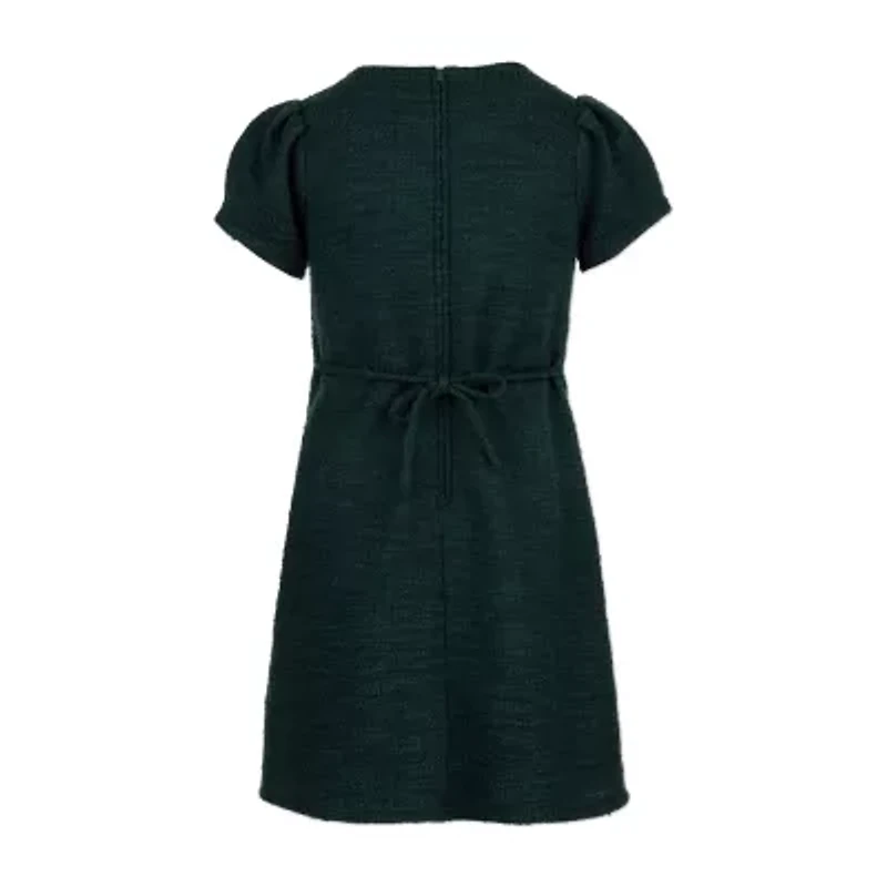 Speechless Big Kid Girls Short Sleeve A-Line Dress