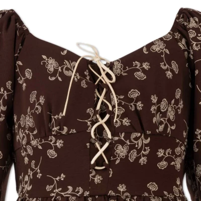 Speechless Big Kid Girls Long Sleeve A-Line Dress