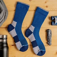 Dr.Motion Outdoor Mens 1 Pair Crew Socks