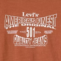 Levi's Mens Crew Neck Short Sleeve Relaxed Fit Graphic T-Shirt