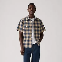 Levi's Mens Short Sleeve Button-Down Shirt