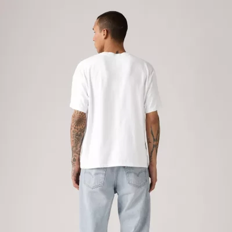 Levi's Mens Crew Neck Short Sleeve Graphic T-Shirt