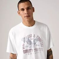 Levi's Mens Crew Neck Short Sleeve Graphic T-Shirt