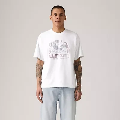 Levi's Mens Crew Neck Short Sleeve Graphic T-Shirt