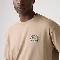 Levi's Mens Crew Neck Short Sleeve Graphic T-Shirt