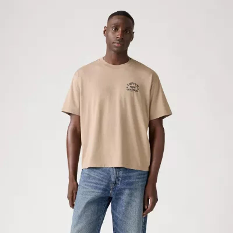 Levi's Mens Crew Neck Short Sleeve Graphic T-Shirt