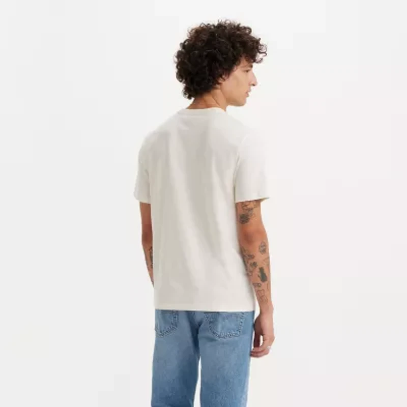 Levi's Mens Crew Neck Short Sleeve Graphic T-Shirt