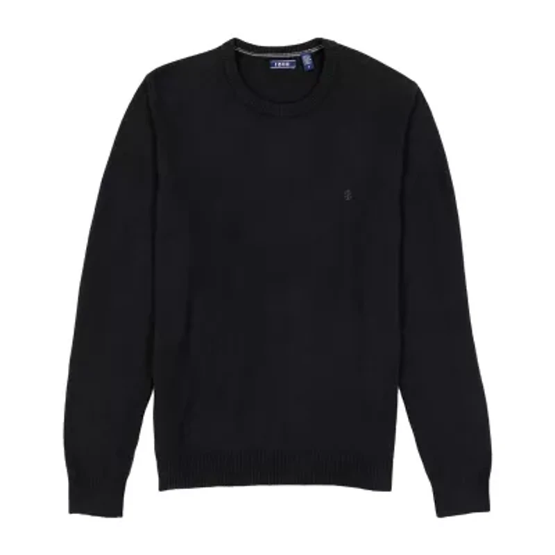 IZOD Mens Crew Neck Long Sleeve Pullover Sweater