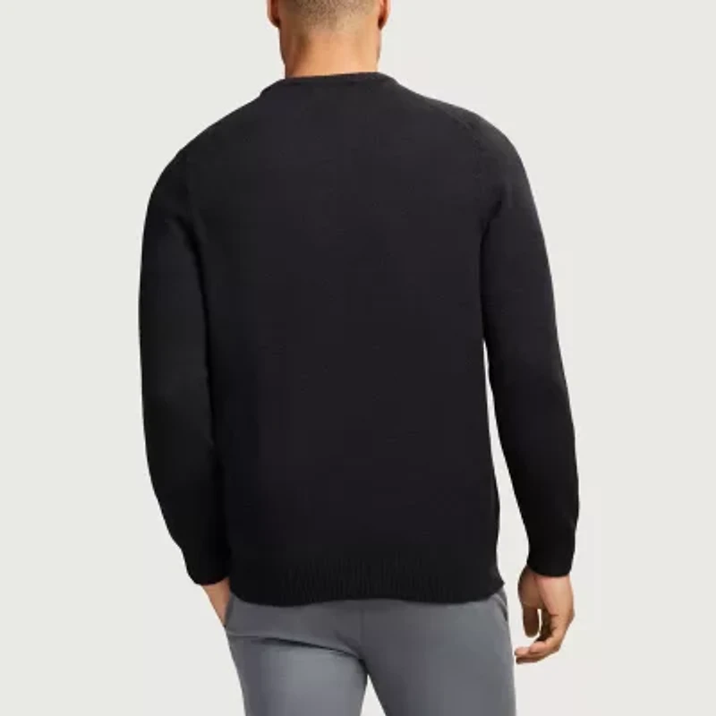 IZOD Mens Crew Neck Long Sleeve Pullover Sweater