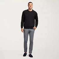 IZOD Mens Crew Neck Long Sleeve Pullover Sweater
