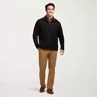 IZOD Advantage Performance Shaker Mens Fleece Water Resistant Midweight Jacket