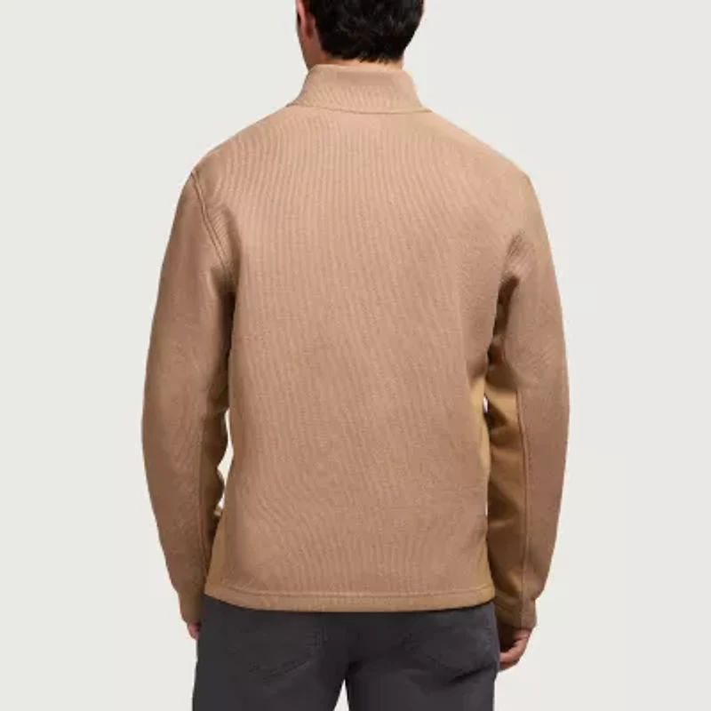 IZOD Advantage Performance Shaker Mens Fleece Water Resistant Midweight Jacket