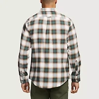 IZOD Stratton Mens Long Sleeve Stretch Fabric Classic Fit Flannel Shirt