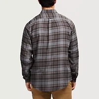IZOD Stratton Mens Long Sleeve Stretch Fabric Classic Fit Flannel Shirt