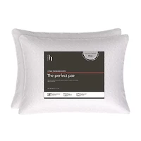 Home Expressions Perfect pair 2-Pack Standard/Queen Pillows