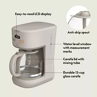 bella 12-Cup Programmable Coffee Maker