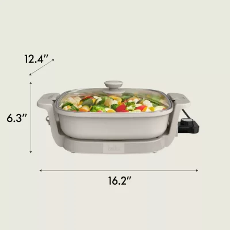 bella Make & Take Electric Skillet, Fits-anywhere™ kitchenware