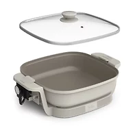 bella Make & Take Electric Skillet, Fits-anywhere™ kitchenware
