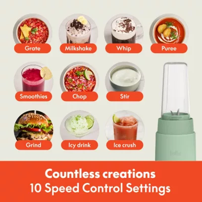 bella 6pc. Rocket Blender, Fits-anywhere™ kitchenware