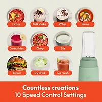 bella 6pc. Rocket Blender, Fits-anywhere™ kitchenware