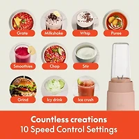 bella 6pc. Rocket Blender, Fits-anywhere™ kitchenware