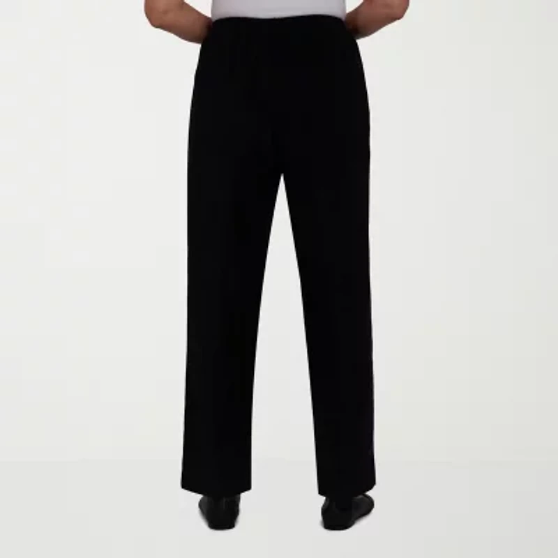 Alfred Dunner Classics Womens Straight Corduroy Pant