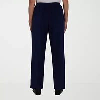 Alfred Dunner Classics Womens Straight Corduroy Pant